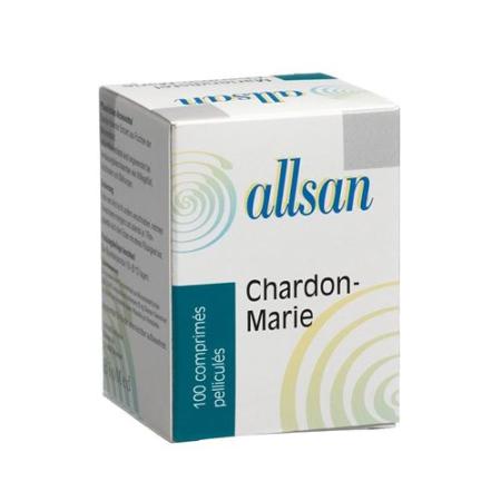 Allsan milk thistle film tablets can 100 pcs - PrimeCare Global