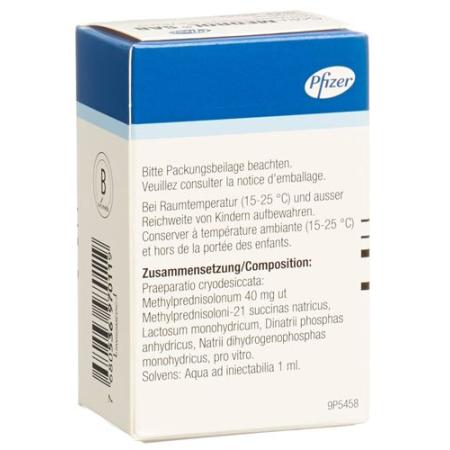 Solu-Medrol SAB Dry Sub 40 mg with Solvents Amp - PrimeCare Global