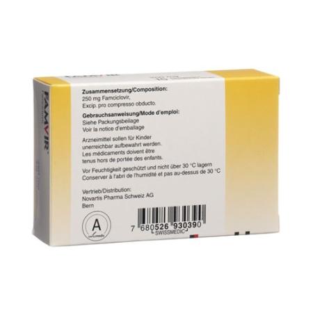 Famvir Tabl 250 mg 15 pcs - PrimeCare Global