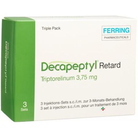 Decapeptyl Retard 3.75 mg 3 sets Injektionspräparat - PrimeCare Global