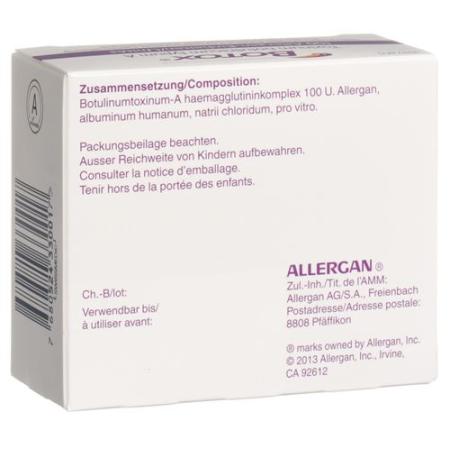 Botox dry sub 100 E amp - PrimeCare Global