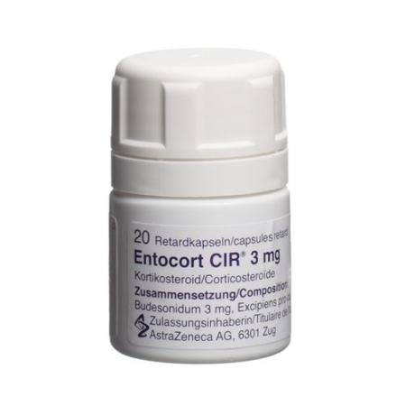 Entocort CIR Ret Kaps 3 mg Ds 50 pcs - PrimeCare Global
