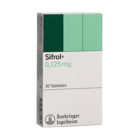 Sifrol Tabl 0.125 mg 30 pcs - PrimeCare Global