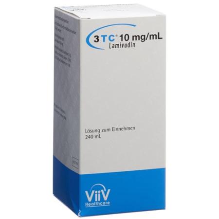 3TC drinking solution 10 mg/ml without alcohol Fl 240 ml - PrimeCare Global