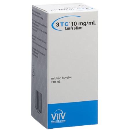 3TC drinking solution 10 mg/ml without alcohol Fl 240 ml - PrimeCare Global