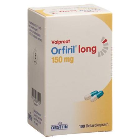 Orfiril long Ret Kaps 150 mg Ds 100 pcs - PrimeCare Global