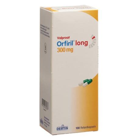 Orfiril long Ret Kaps 300 mg Ds 100 pcs - PrimeCare Global