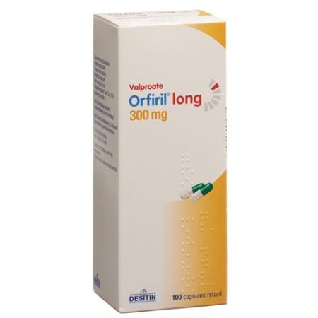 Orfiril long Ret Kaps 300 mg Ds 100 pcs - PrimeCare Global