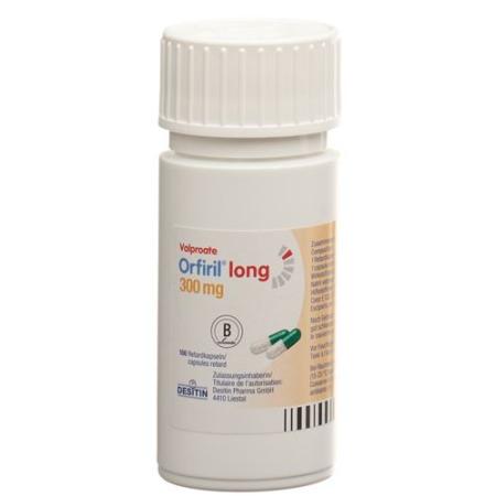 Orfiril long Ret Kaps 300 mg Ds 100 pcs - PrimeCare Global