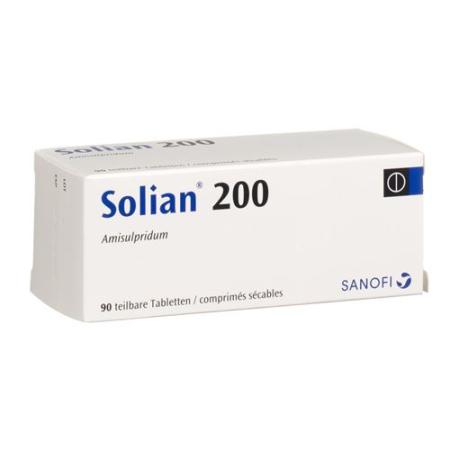 Solian Tabl 200 mg divisible 90 pcs - PrimeCare Global