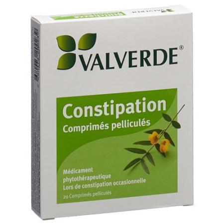 Valverde Constipation 20 film-coated tablets - PrimeCare Global