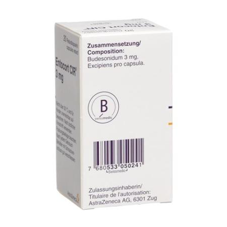 Entocort CIR Ret Capsules 3 mg Ds 20 pcs - PrimeCare Global