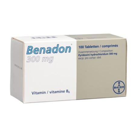 Benadon Tabl 300 mg 10 pcs - PrimeCare Global