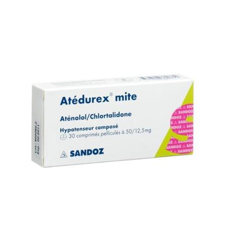 Atedurex mite film tabl 50/12.5 100 pcs - PrimeCare Global
