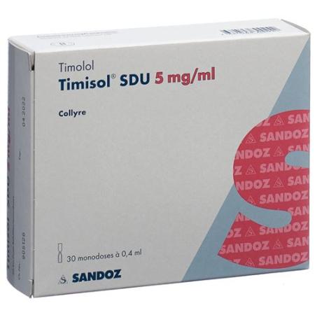 Timisol SDU 0.5% Augentropfen 30 X 0.4 ml - PrimeCare Global