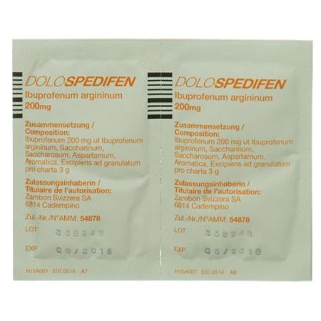 Dolo-Spedifen Gran 200 mg Btl 20 pcs - PrimeCare Global