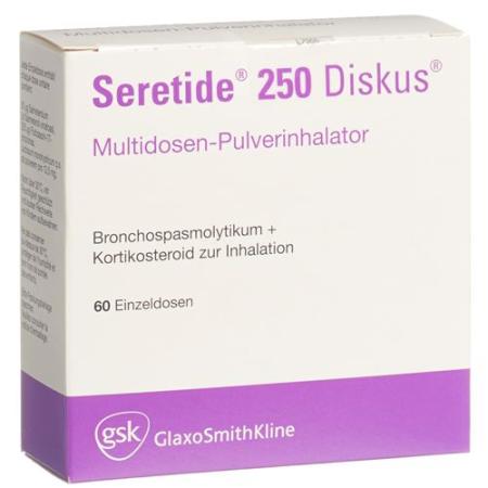 Seretide 250 Diskus Inh Plv 60 Dos - PrimeCare Global