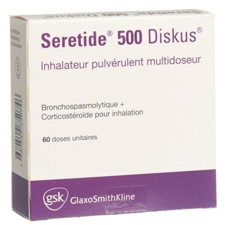 Seretide 500 Diskus Inh Plv 60 Dos - PrimeCare Global