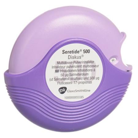 Seretide 500 Diskus Inh Plv 60 Dos - PrimeCare Global
