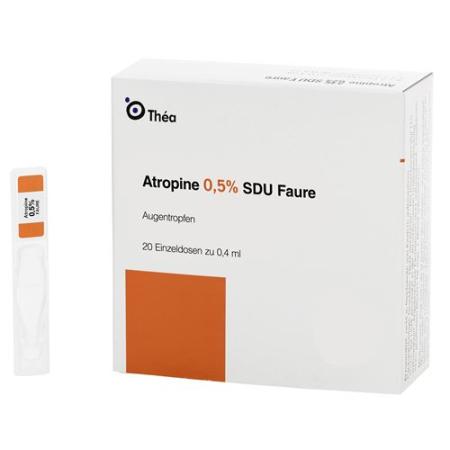Atropine SDU Faure 0.5% 20 monodoses 0.4 ml - PrimeCare Global
