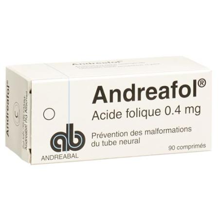 Andreafol 0.4 mg 90 tablets - PrimeCare Global