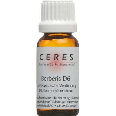 Ceres Berberis D 6 Dilution Bottle 20 ml - PrimeCare Global
