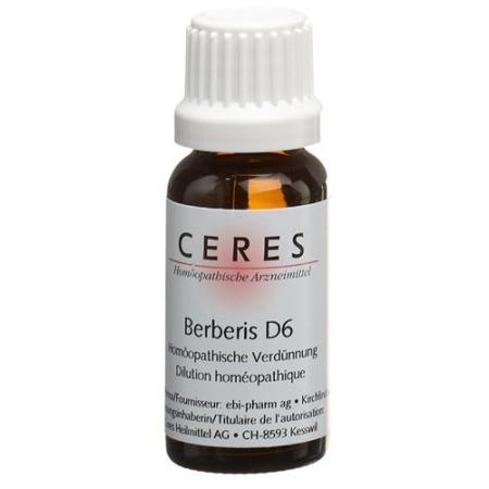 Ceres Berberis D 6 Dilution Bottle 20 ml - PrimeCare Global