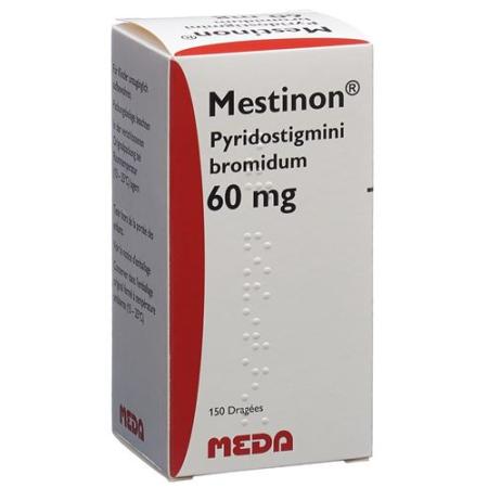 Mestinon Drag 60 mg bottle 150 pcs - PrimeCare Global