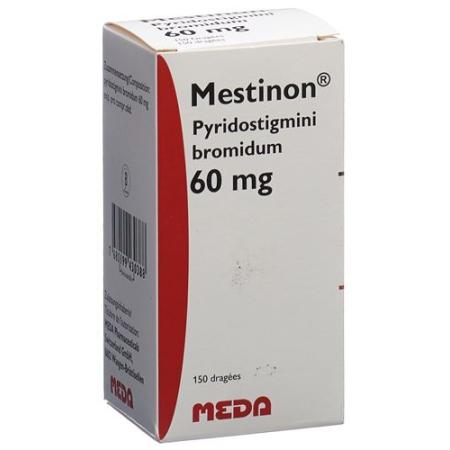 Mestinon Drag 60 mg bottle 150 pcs - PrimeCare Global