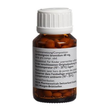 Mestinon Drag 60 mg bottle 150 pcs - PrimeCare Global