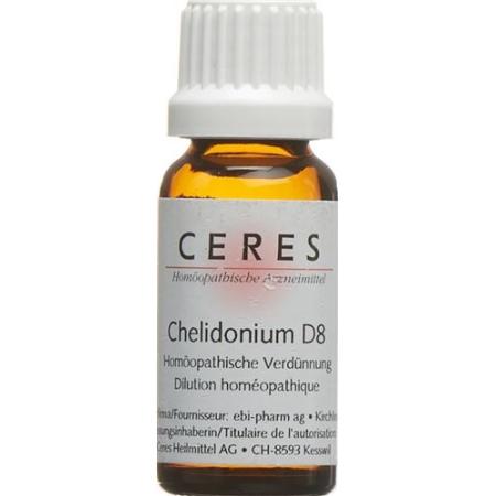 Ceres Chelidonium D 8 Dilution Bottle 20 ml - PrimeCare Global