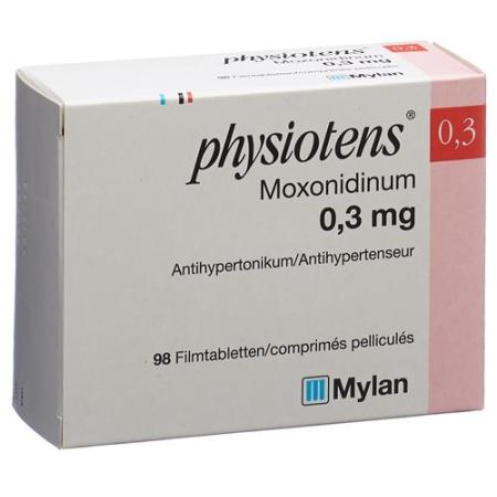 Physiotens Tabl 0.3 mg 98 pcs - PrimeCare Global