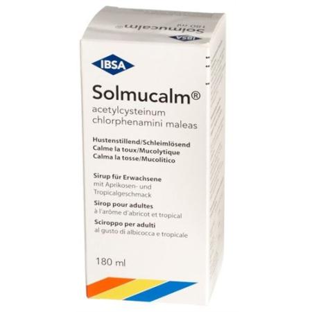 Solmucalm Syrup Adult Bottle 180 ml - PrimeCare Global
