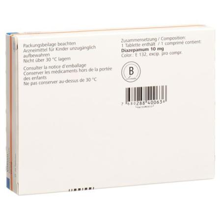 Valium Tabl 10 mg 100 Stk - PrimeCare Global
