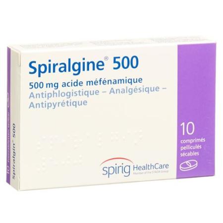 Spiralgin Filmtablet 500 mg 10 pcs - PrimeCare Global