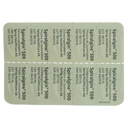 Spiralgin Filmtablet 500 mg 30 pcs - PrimeCare Global