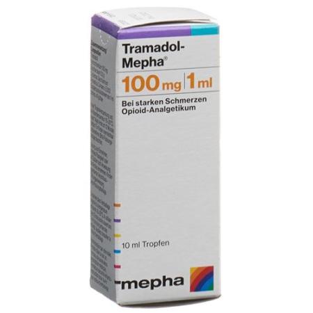 Tramadol-Mepha drops 100 mg/ml bottle 10 ml - PrimeCare Global
