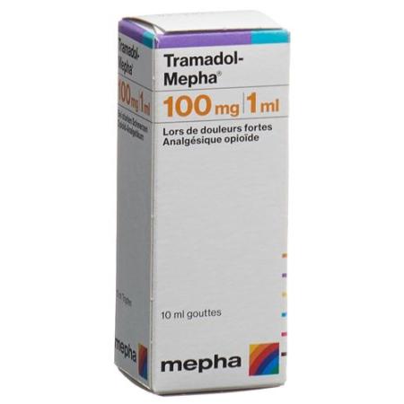 Tramadol-Mepha drops 100 mg/ml 3 bottles 10 ml - PrimeCare Global