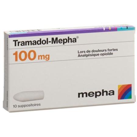 Tramadol-Mepha Supp 100 mg 10 pcs - PrimeCare Global