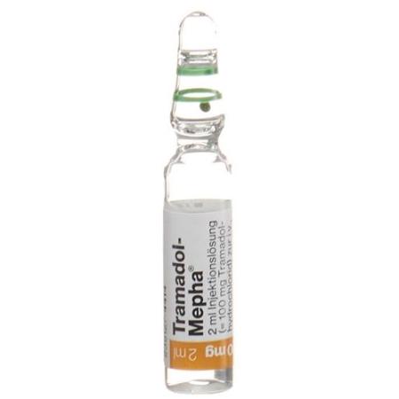 Tramadol-Mepha Inj Loes 100mg/2ml 5amp 2ml - PrimeCare Global