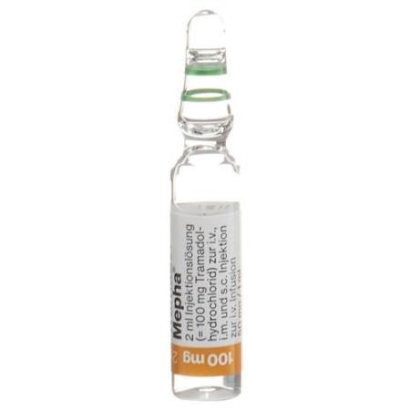 Tramadol-Mepha Inj Loes 100mg/2ml 5amp 2ml - PrimeCare Global
