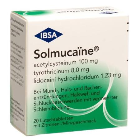 Solmuca&iuml;ne lozenges 20 pcs - PrimeCare Global