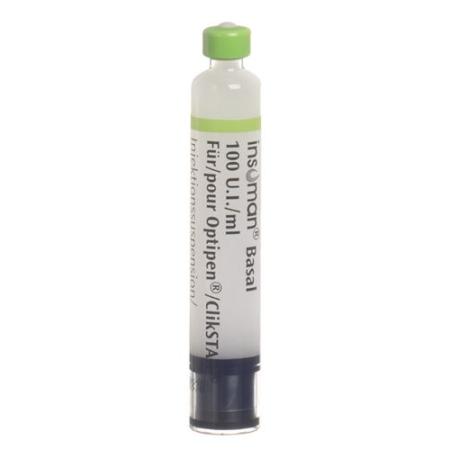 Insulin Insuman Basal Inj Susp Optipen 5x3ml - PrimeCare Global