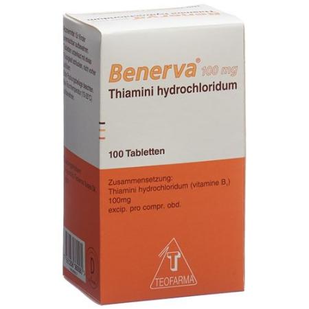 Benerva tablets 100 mg 100 pcs - PrimeCare Global
