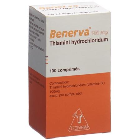Benerva tablets 100 mg 100 pcs - PrimeCare Global