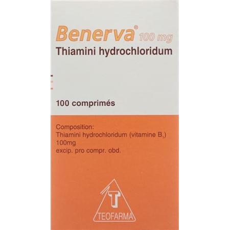 Benerva tablets 100 mg 100 pcs - PrimeCare Global