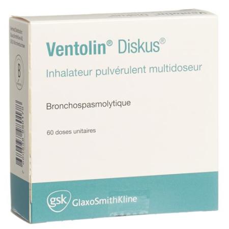 Ventolin Diskus Multidos Inh Plv 200 mcg 60 Dos - PrimeCare Global