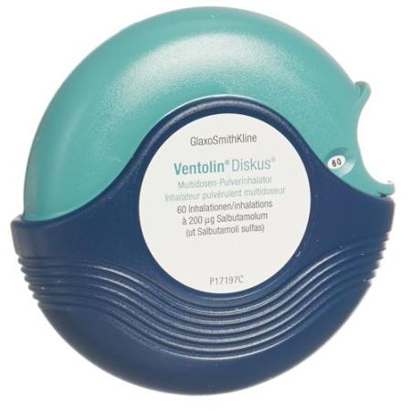 Ventolin Diskus Multidos Inh Plv 200 mcg 60 Dos - PrimeCare Global