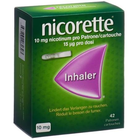 Nicorette Inh 10 mg 42 pcs - PrimeCare Global
