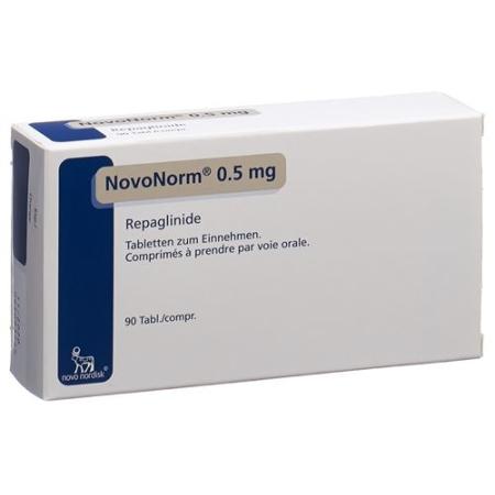 NovoNorm Tabl 0.5 mg 90 pcs - PrimeCare Global